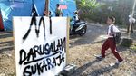 Anak-anak Korban Tsunami Sekolah di Tenda Darurat