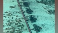 Pantauan udara dari salah seorang traveler memperlihatkan 7 villa overwater ini hangus tak bersisa karena kebakaran. Cukup menyedihkan, tapi semoga lekas normal kembali ya! (Instagram/@gili.lankanfushi)
