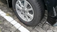 Velg yang terpasang juga sudah racing.