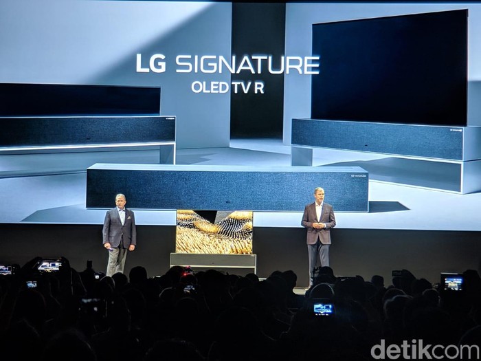 LG memperkenalkan televisi anyarnya di CES 2019