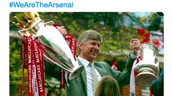 Arsene Wenger ditampilkan di mana meski akhirnya dipecat, telah mempersembahkan cukup banyak piala buat Arsenal. Kapan Liverpool belajar? Foto: istimewa