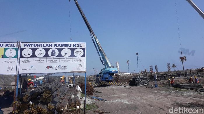 Progres Bandara Kulon Progo awal Januari 2019/Foto: Ristu Hanafi/detikcom Progres Bandara Kulon Progo awal Januari 2019/Foto: Ristu Hanafi/detikcom
