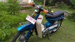 Restorasi Motor Bebek Jadul Yamaha V75 Jadi Baru Lagi