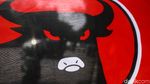Deretan Bendera Banteng Merahkan Jalanan Ibu Kota