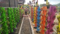 Menurut Bupati Trenggalek Emil Elestianto Dardak, Trenggalek Agropark sengaja dibangun dengan konsep pertanian yang lebih modern dengan didukung teknologi yang terkini pula (Adhar Muttaqin/detikTravel) 