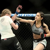 Polyana Viana memiliki nama julukan Dama de Ferro, yang berarti Wanita Besi. Foto: Joe Scarnici/Getty Images