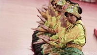 Tari Saman juga memeriahkan pembukaan Asian Track Cycling Championships 2019.