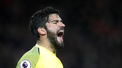 Catatkan 20 Clean Sheet, Alisson Sejajar Kiper-Kiper Elite Premier League