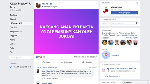 Kaesang dituduh netizen 'anak PKI'