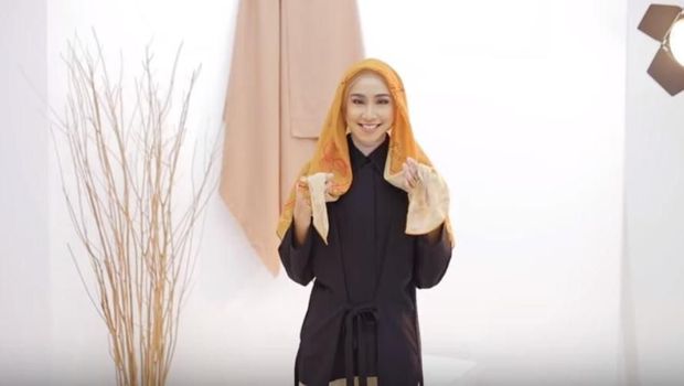 Tutorial Hijab Motif Terbaru 2019, Hanya Pakai 1 Jarum Pentul