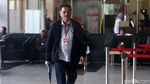 Senyum Gamawan Fauzi Saat Diperiksa KPK