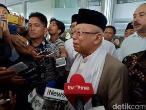 Maruf Amin Jenguk Ustaz Arifin Ilham: Beliau Dibutuhkan Masyarakat