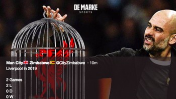 Rivalnya Manchester City dua kali menang sedangkan Liverpool dua kali kalah. Foto: istimewa