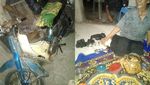 Restorasi Motor Bebek Jadul Yamaha V75 Jadi Baru Lagi