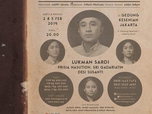 Tiket Nyanyi Sunyi Revolusi Mulai Dijual, Harganya Mulai Rp 250 Ribu