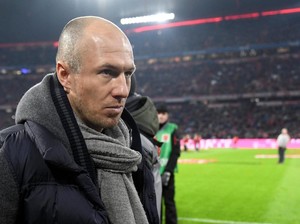 Pep Guardiola Pelatih Terbaik di Karier Arjen Robben