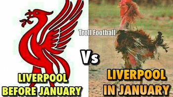 Performa Liverpool sebelum dan sesudah Januari. Foto: istimewa