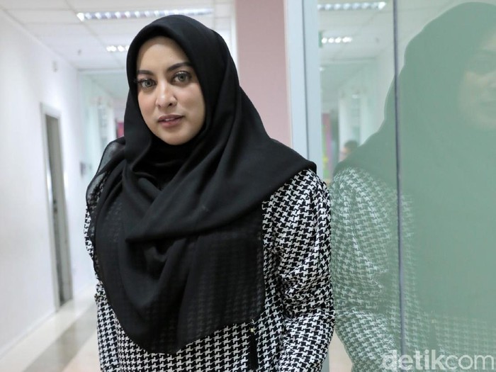Jane Shalimar saat berkunjung ke kantor detikcom.