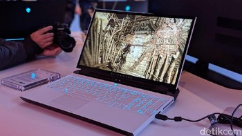 Bagaimana menurutmu tampilan Alienware terbaru? (Foto: Adi Fida Rahman/detikINET)