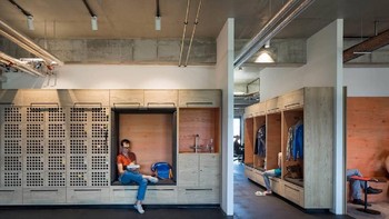 Salah satu ruangan untuk mencari inspirasi. Foto: Office Lovin