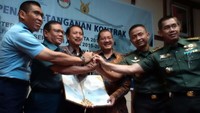 Belasan helikopter tersebut akan diproduksi oleh PT Dirgantara Indonesia (DI). Mochamad Solehudin/detikcom.