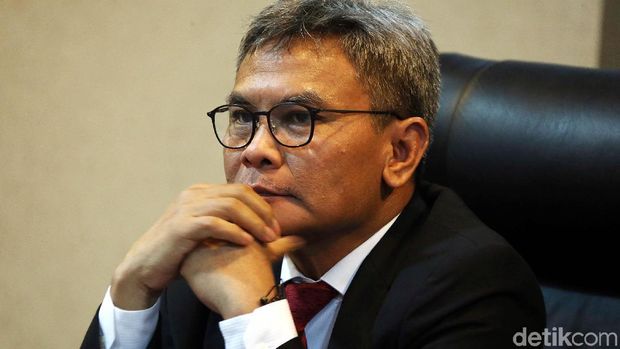 Diskusi bertajuk 'Pelayanan Rakyat Bebas dari Korupsi' digelar di Gedung Bina Graha, Gambir, Jakarta Pusat, Rabu (9/1/2019). Mantan Ketua KPK, Antasari Azhar menjadi pembicara diskusi.