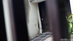 Jelaga Hitam Bekas Molotov di Rumah Pimpinan KPK Laode Syarif
