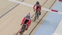 Sebelumnya, tim sprint Indonesia putri lolos ke babak final hari pertama Asian Track Cycling Championship (ACC) 2019.