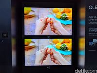 Perbandingan televisi 8K dan 4K