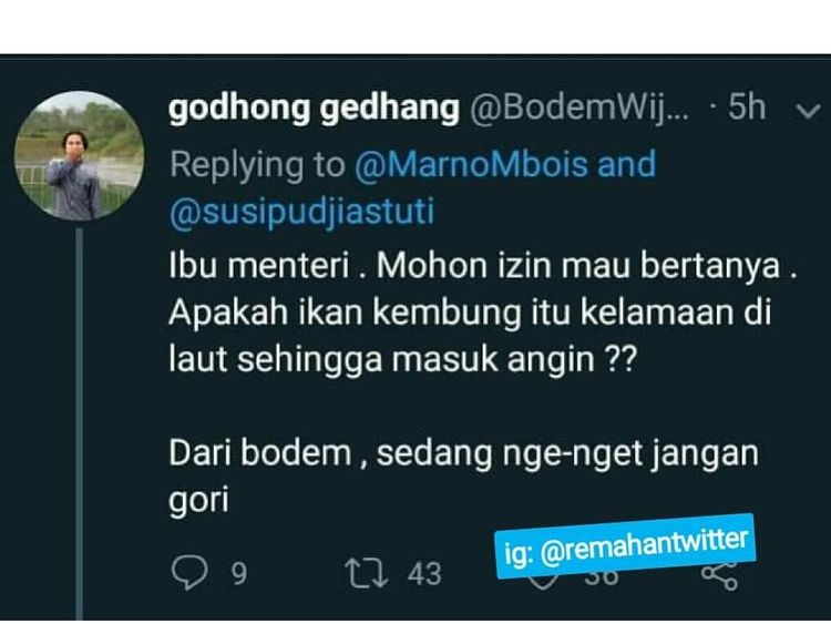 Menteri Susi Pudjiastuti Diserbu Pertanyaan Kocak Seputar Ikan