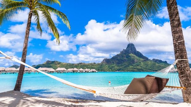 Bora Bora Island, French Polynesia.