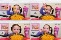Gemas! Gadis Cilik Bermata Indah Ini Jadi Sorotan Karena Mukbang Nugget