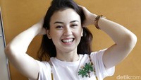 Selain itu Kimberly juga membagi cerita soal rencananya untuk bulan madu lagi. Pool/Palevi S/detikFoto.