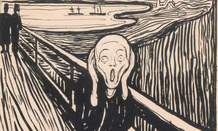 April Litograf Langka Karya  Seniman Edvard  Munch  Dipajang 