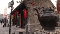 Walau tidak besar, namun kawasan Baihuangzhou jadi destinasi populer bagi warga lokal. Jadi, selamat berjalan-jalan di Kota Tua Baihuangzhou yang super cantik! (Bonauli/detikTravel)