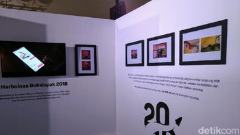 Pada 2018, Bukalapak menggandeng Dian Sastrowardoyo dalam promo Harbolnas. Foto: Muhammad Imron Rosyadi/detikINET