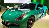 Mobil mewah yang memulai debutnya pada tahun 2015 ini menggabungkan desain Ferrari dan Porsche. Mobil ini mampu berakselerasi dari 0 sampai 100 km/jam dalam waktu 4,8 detik namun Kecepatan tertinggi yang dapat ditempuh mobil ini hanya mencapai 120 km/jam. Pool/Istimewa.