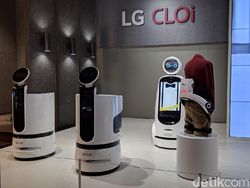 Instalasi Layar OLED LG Sukses Bikin Mata Terpana
