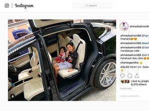 Ahmad Sahroni Jual Range Rover Ganti Mobil Listrik Tesla