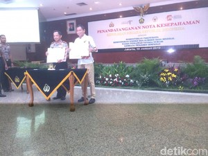 Kapolri, Menpar dan Menteri ESDM Teken MoU Pengamanan Pariwisata