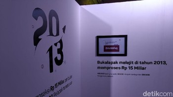 Bukalapak sanggup memproses transaksi senilai Rp 15 miliar dengan jumlah pelapak tumbuh ke angka 80 ribu pada 2013. Foto: Muhamad Imron Rosyadi/detikINET