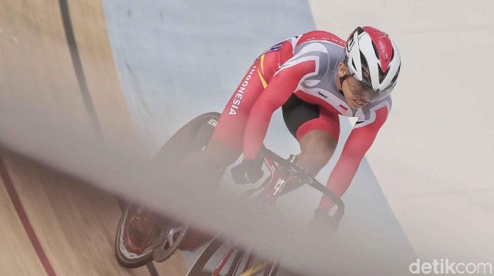 Angga Dwi Wahyu Prahesta meraih medali emas di Asian Track Cycling Championship (ACC) 2019 (Foto: Pradita Utama) Angga Dwi Wahyu Prahesta meraih medali emas di Asian Track Cycling Championship (ACC) 2019 (Foto: Pradita Utama)