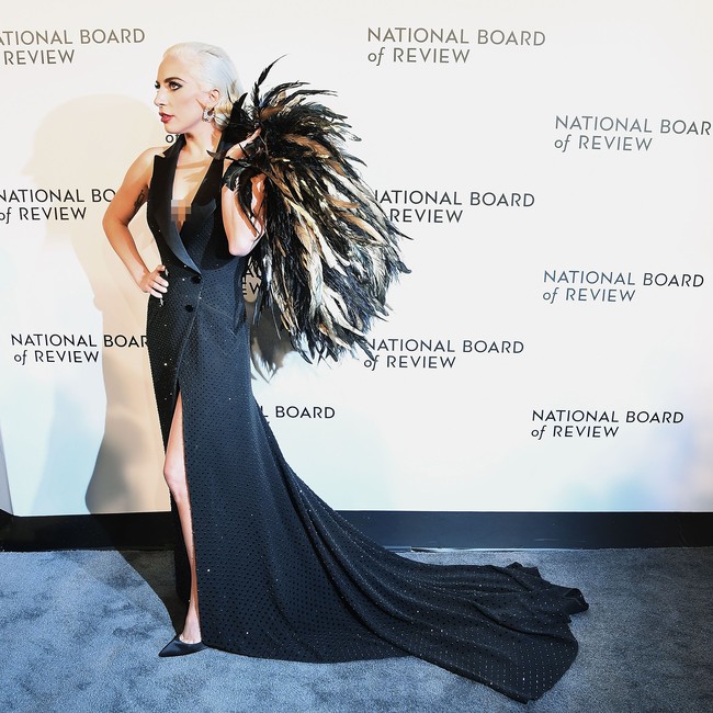 Apa itu tas? Atau binatang peliharaan? tanya netizen. Aku pikir itu ular boa, gurau seorang di Twitter Lady Gaga membawa semua unggas yang dia tangkap, ujar lainnya. Foto: Getty Images