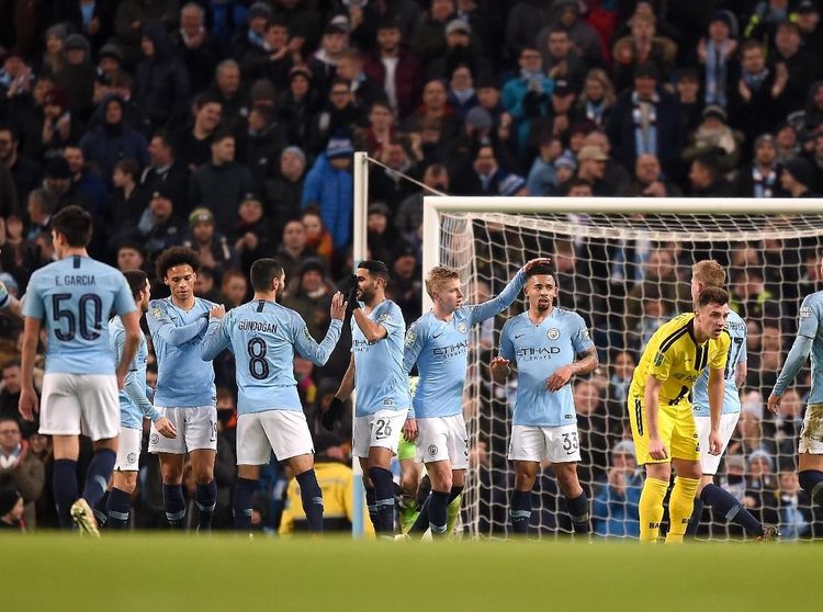 Pesta 9 Gol City di Etihad Stadium