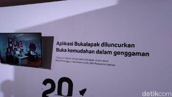 Pada 2014, aplikasi Bukalapak resmi meluncur. Foto: Muhamad Imron Rosyadi/detikINET