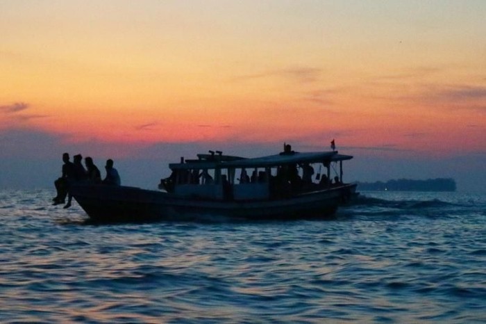 Sunset di Pulau Harapan, Kepulauan Seribu
