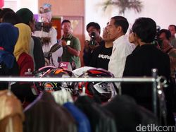 Hadiri Ultah Bukalapak Jokowi Semringah Banget
