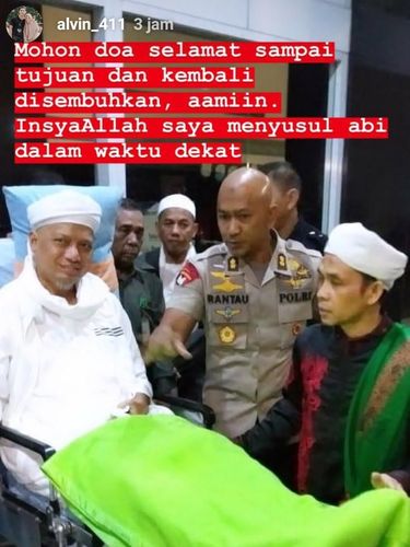 Seperti Ini Kondisi Ustad Arifin Ilham saat Dibawa ke Penang