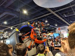 Tetap Seru! Begini Hari Kedua Pameran Teknologi di Sin City
