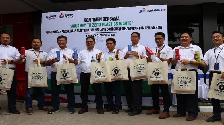 Peduli Lingkungan, Pertamina EP Komitmen Kurangi Pemakaian Plastik Peduli Lingkungan, Pertamina EP Komitmen Kurangi Pemakaian Plastik
